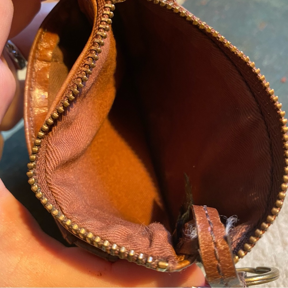 Small FOSSIL Wallet | Leather | Brown | - Picture 5 of 11